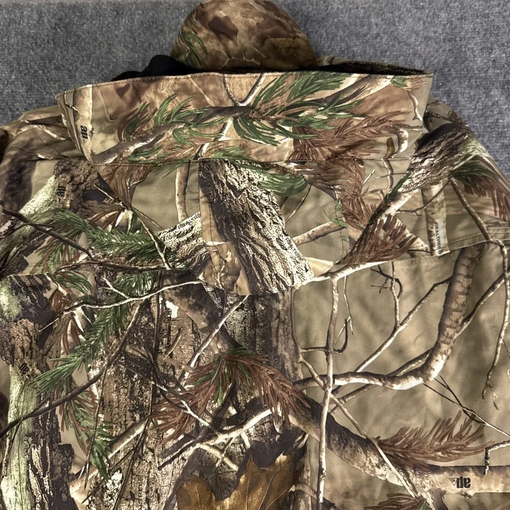 RedHead Realtree AP Camo M Full Zip Hooded Thunderlight Rain Jacket And Pants